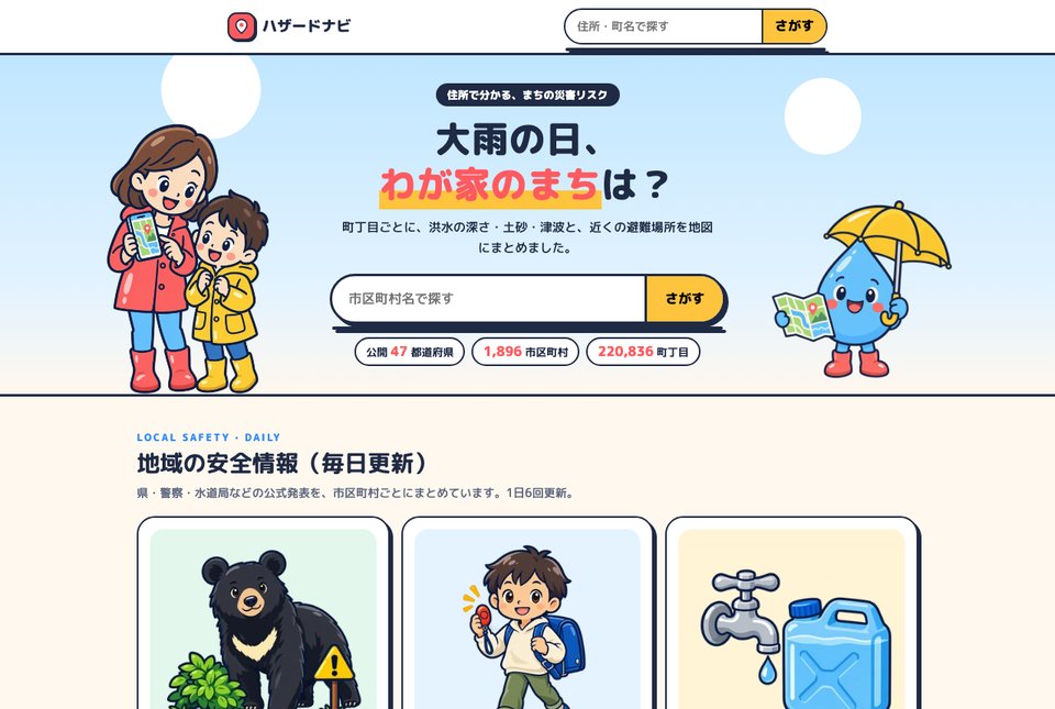 ハザードナビ